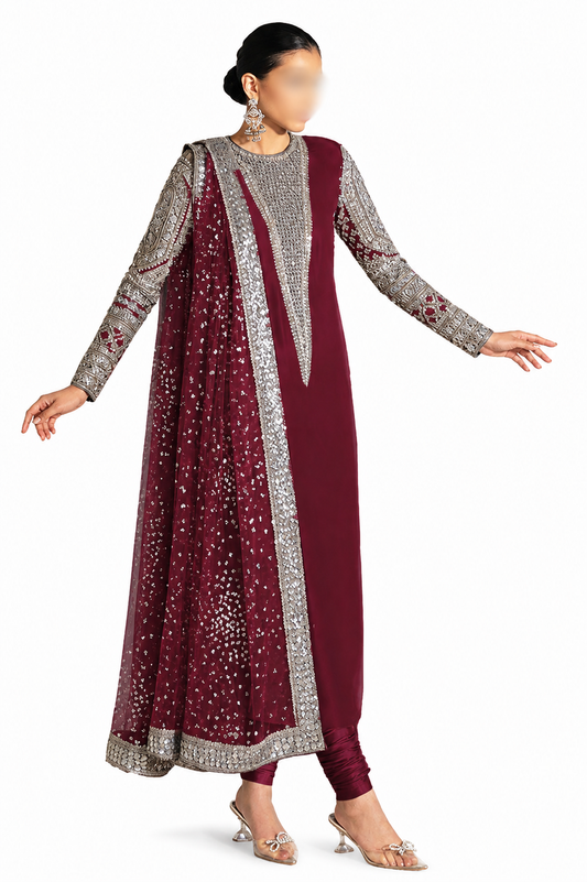 Heavy Embellished Formal Set