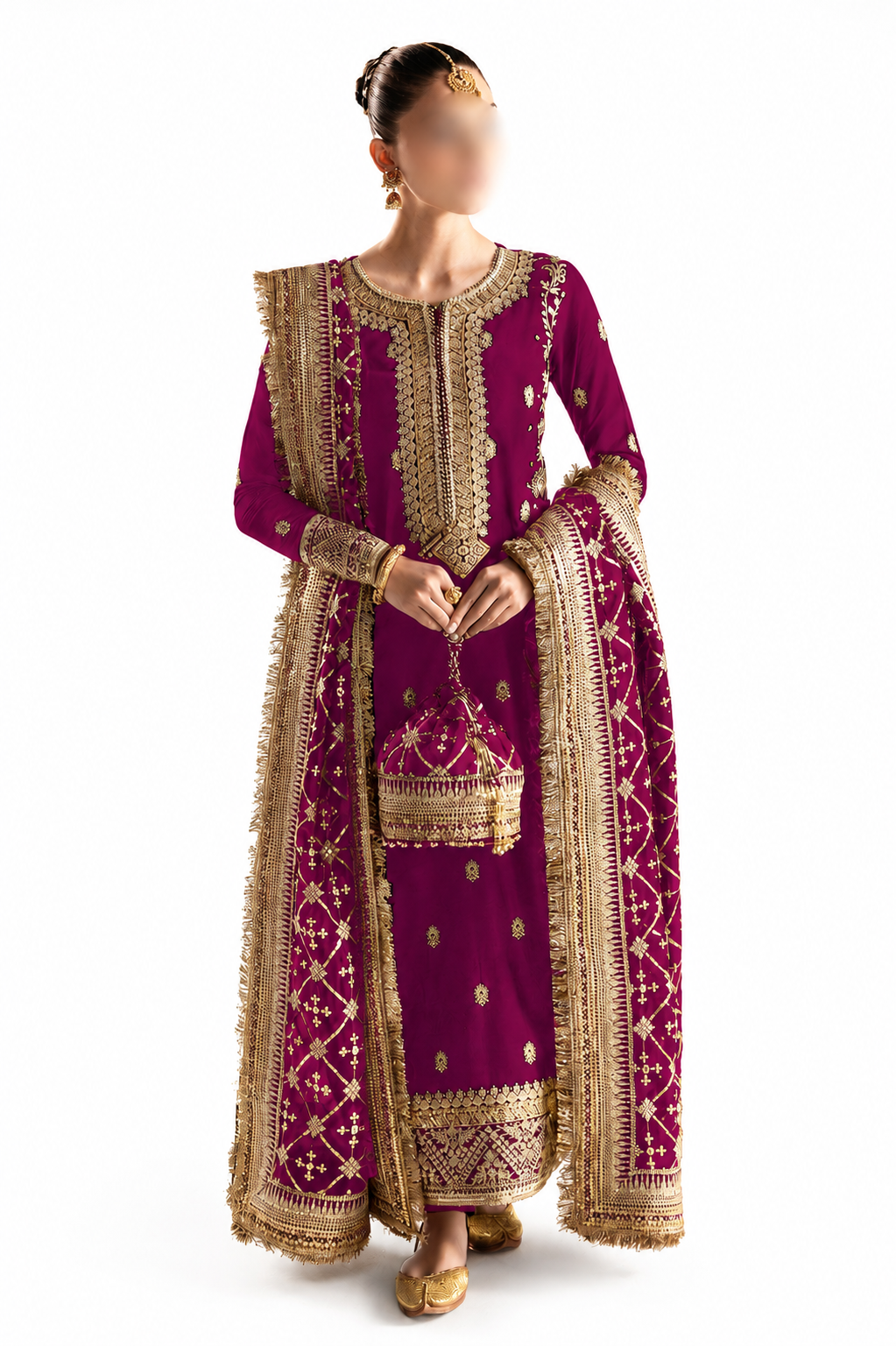 Royal Embellished Formal Set