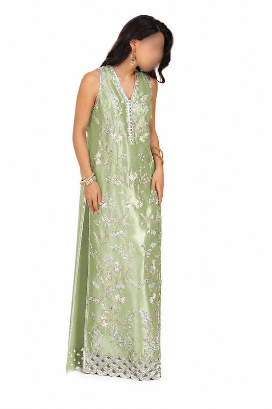 Embellished Sleeveless Formal Set