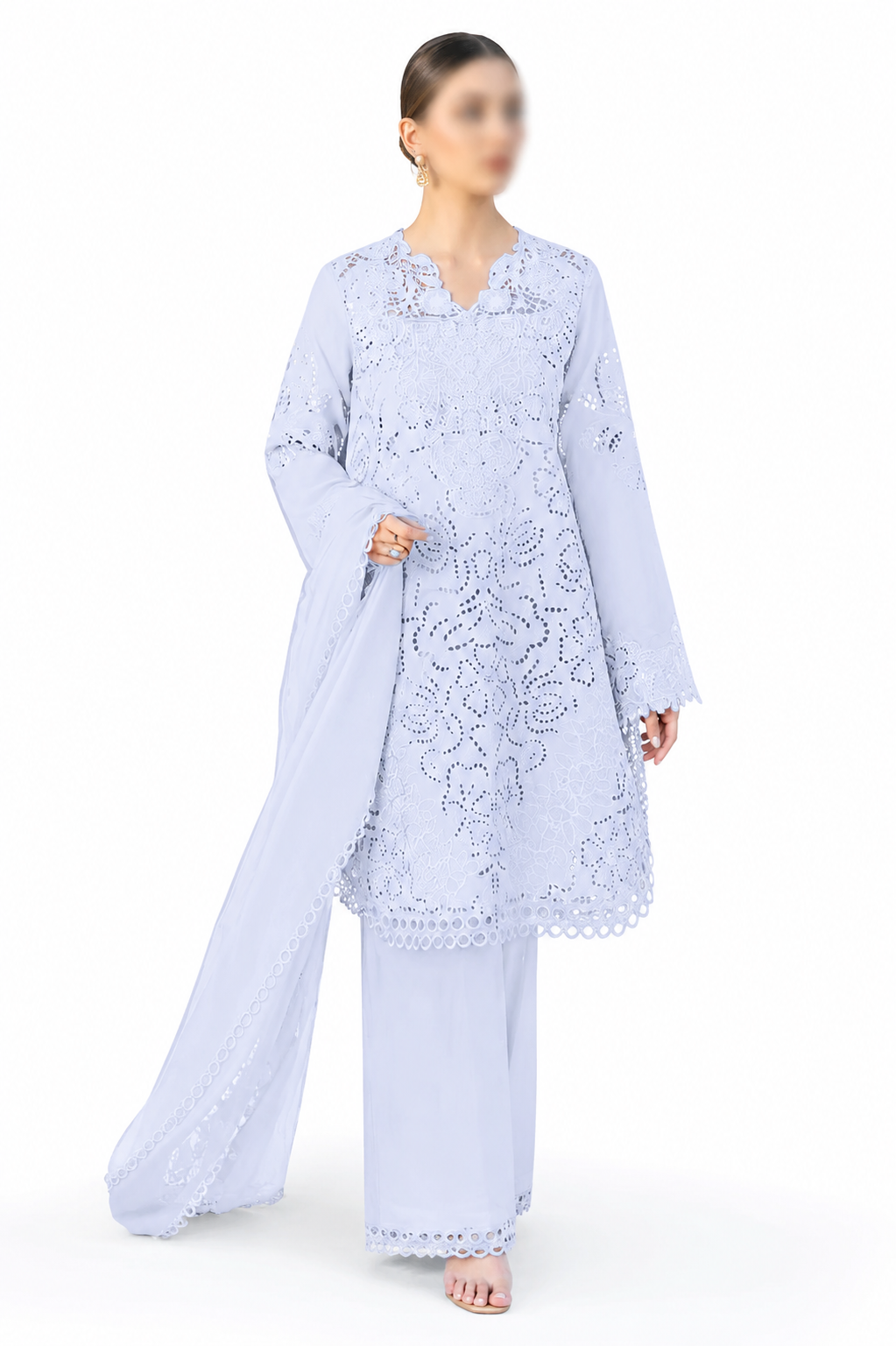 Premium Embroidered Lawn Suit
