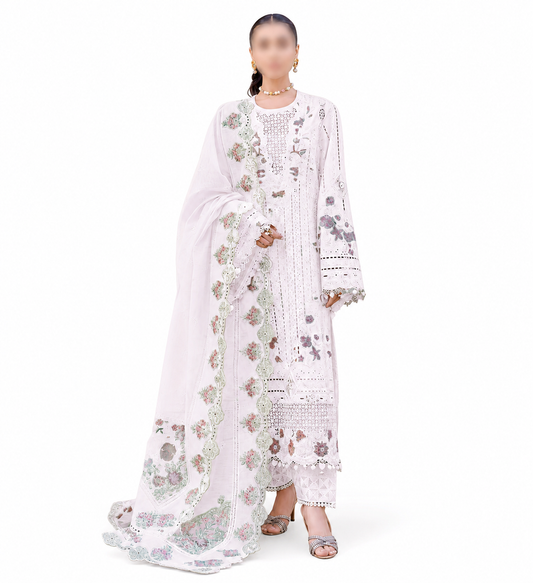 Premium Embroidered Lawn Suit