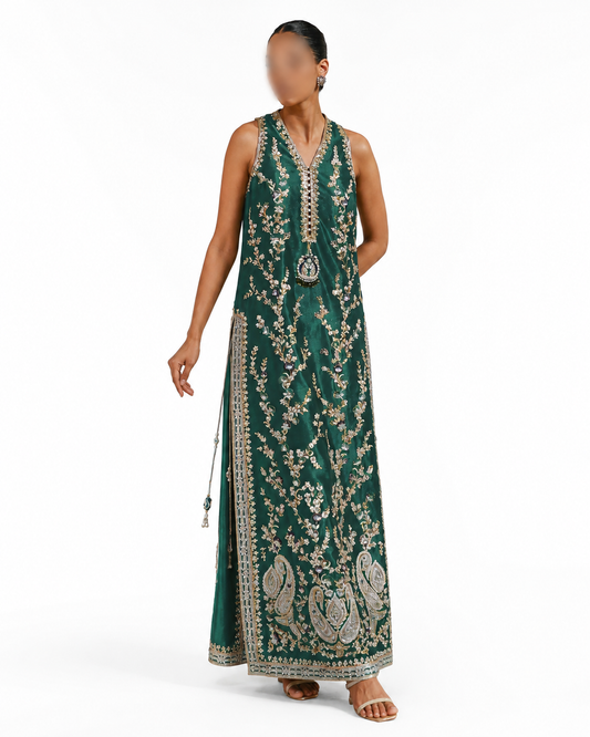 Embellished Sleeveless Formal Set