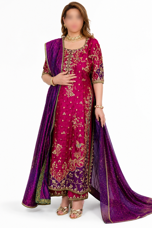 Royal Embellished Formal Set