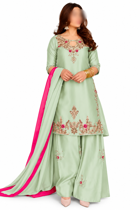 Embellished Shalwar Kameez Set
