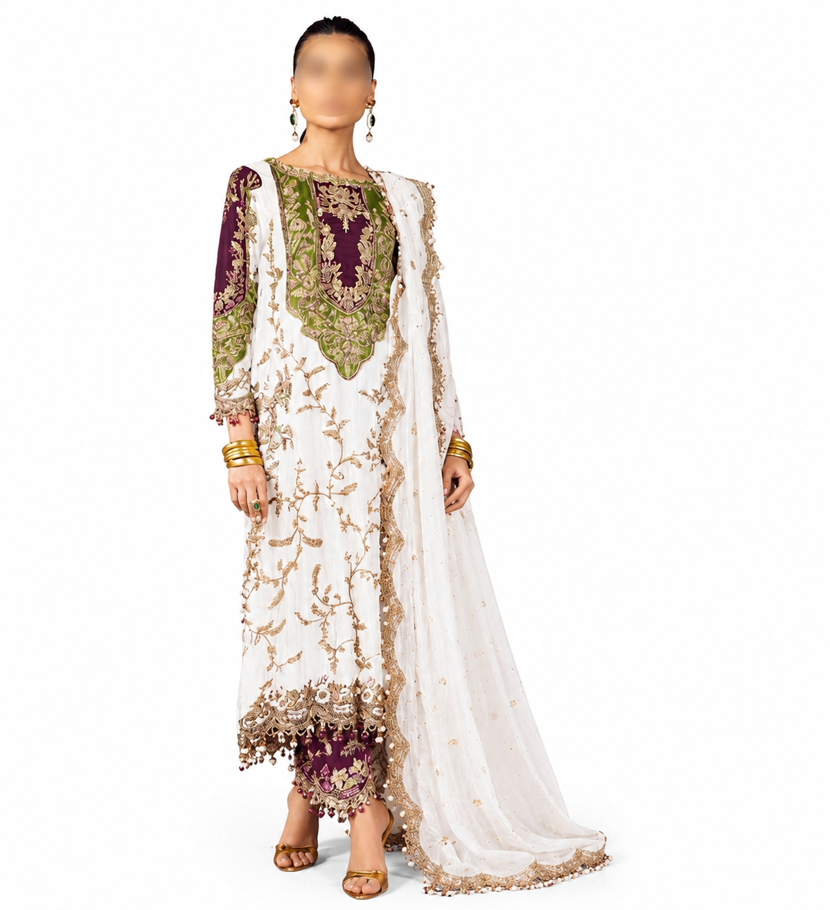 Royal Embellished Formal Set