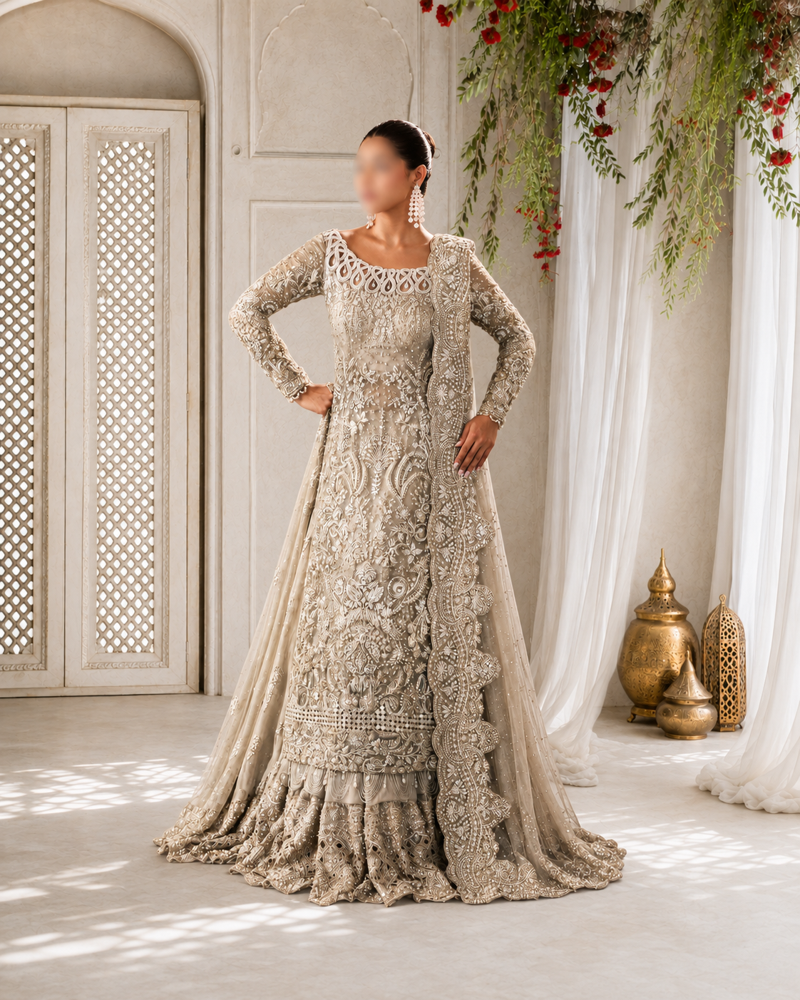 Heavy Embellished Formal Set