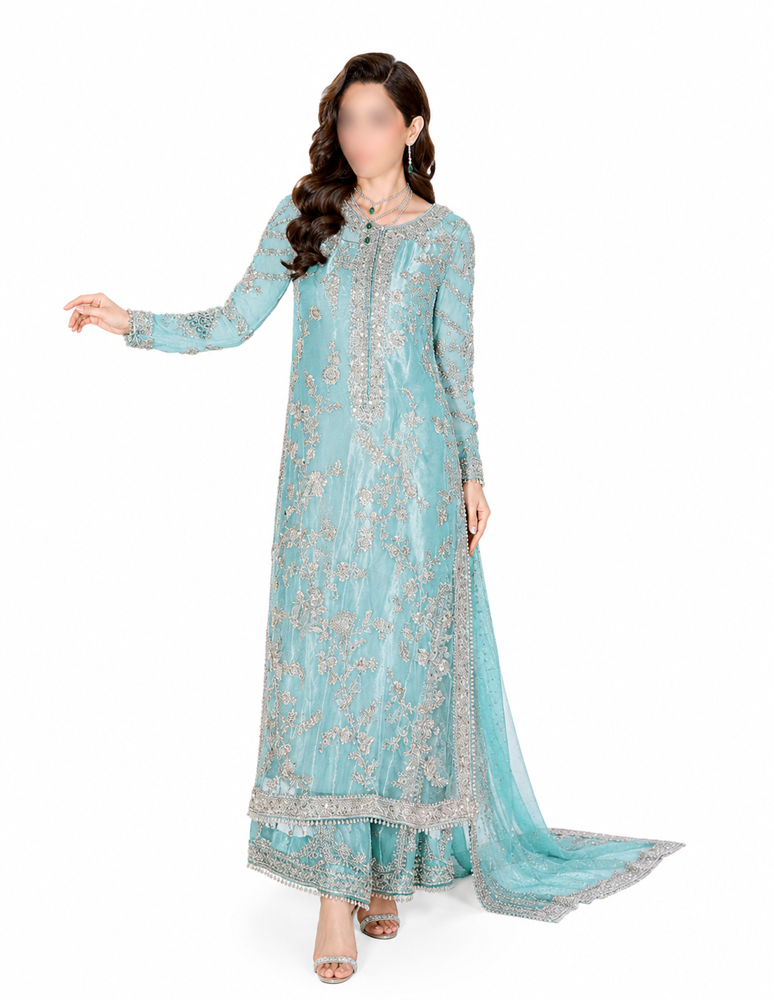 Crystal Embellished Formal Set